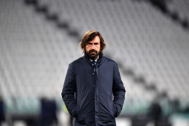 Juventus manager Andrea Pirlo is looking for reinforcements