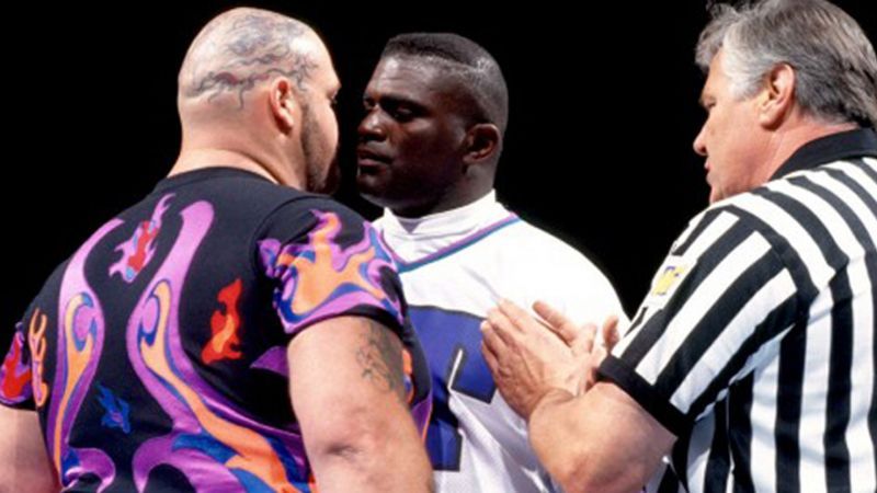 NFL Legend Lawrence Taylor made his WWE in-ring debut at WrestleMania XI