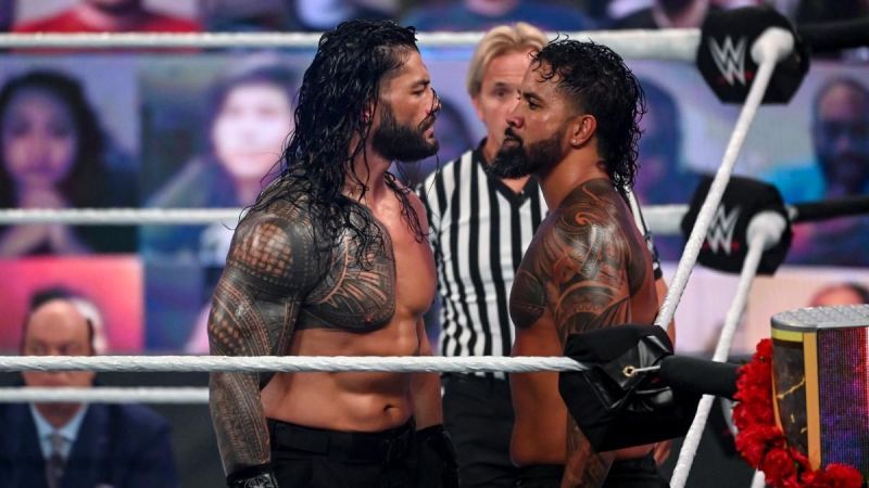 Roman Reigns and Jey Uso in WWE