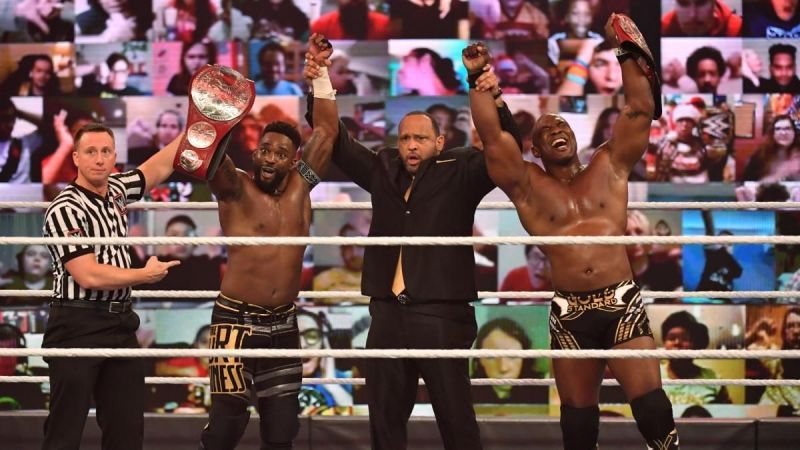 The current Raw Tag Team Champions Shelton Benjamin and Cedric Alexander