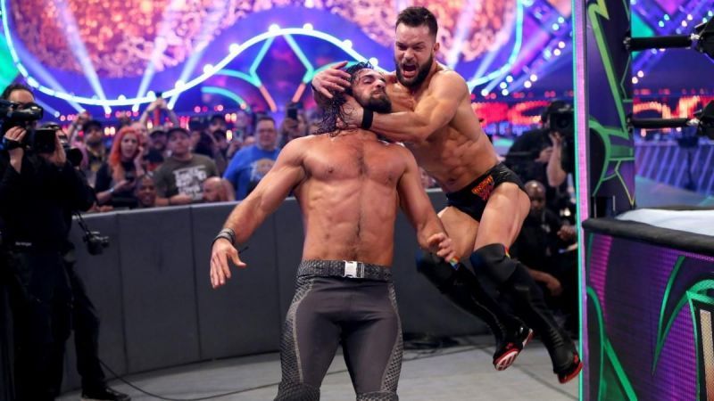 WrestleMania 34 में द मिज, सैथ रॉलिंस और फिन बैलर के बीच शानदार मैच देखने को मिला था