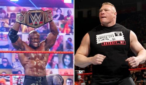 Bobby Lashley and Brock Lesnar