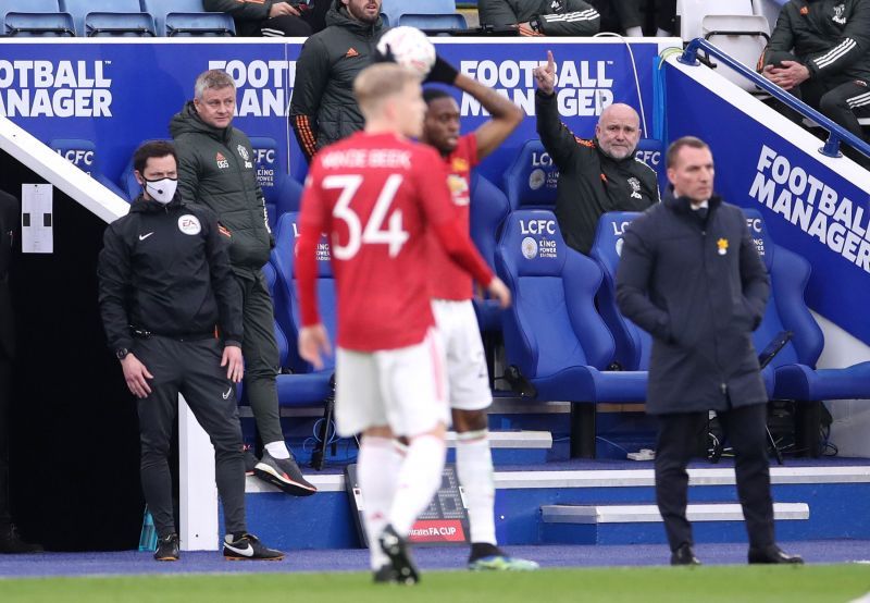 Both Solskjaer and Rodgers are still looking to lift their first trophies at their respective clubs.