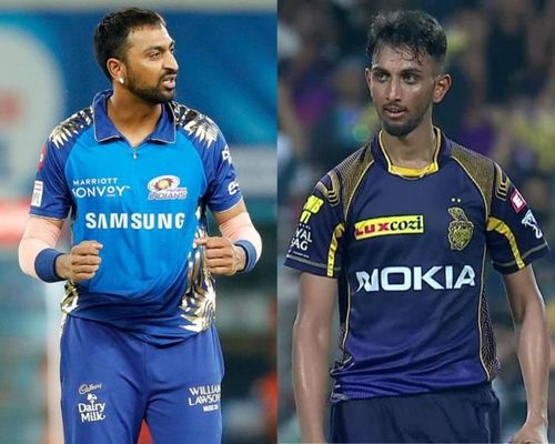 Krunal Pandya and Prasidh Krishna