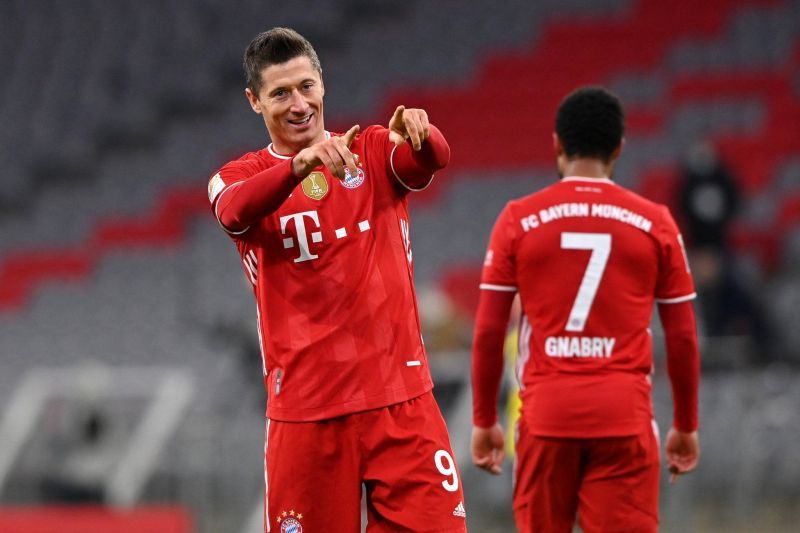 Robert Lewandowski is already on 31 league goals for the season.