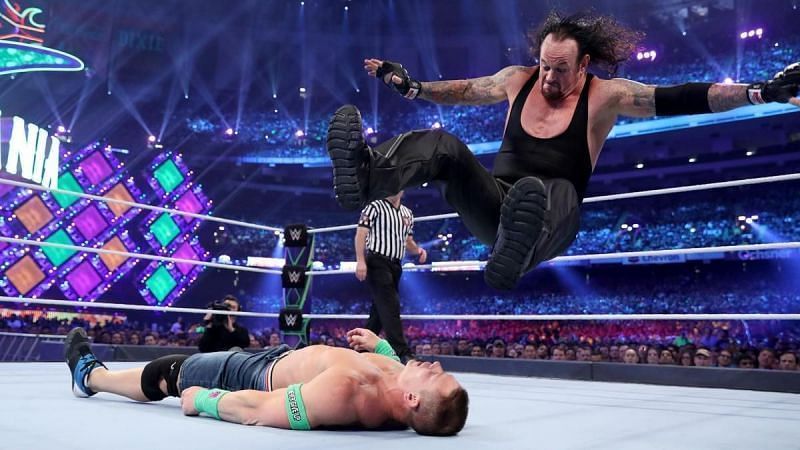 जॉन सीना(John Cena) और अंडरटेकर(Undertaker)