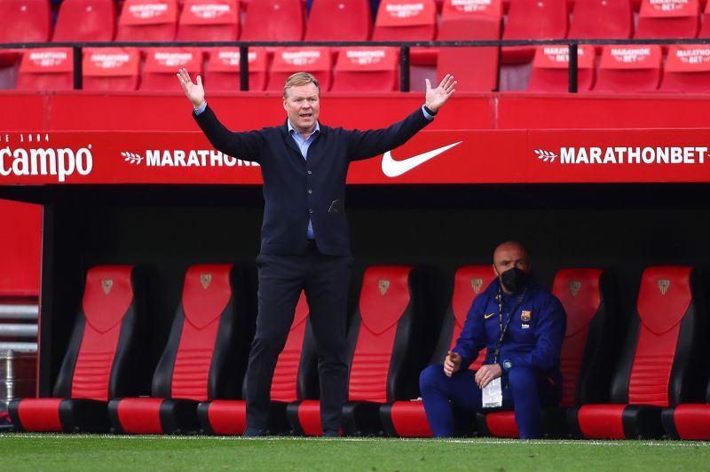 Ronald Koeman is very happy with Barcelona&#039;s performance in their recent win over Sevilla