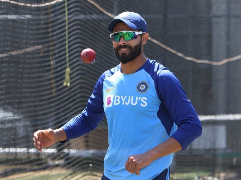 Ravindra Jadeja returned to outdoor training on Tuesday