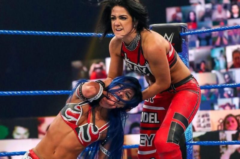 Bayley and Sasha Banks helpe make history in WWE