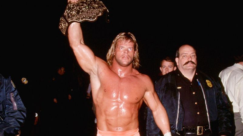 Lex Luger held the WCW World Heavyweight Championship twice during his career with World Championship Wrestling