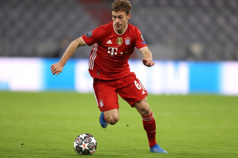 Joshua Kimmich in action against Lazio