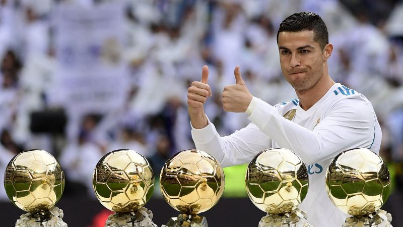 Cristiano Ronaldo has won five Ballon d&#039;Or awards.