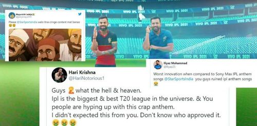 Twitter Reactions on IPL 2021 Anthem