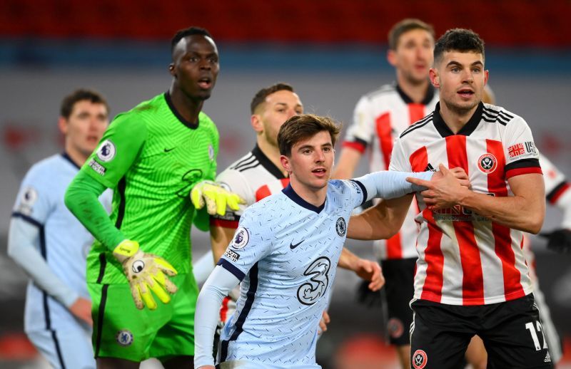 Edouard Mendy, Mason Mount and John Egan