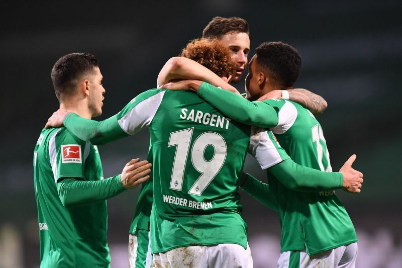 SV Werder Bremen celebrate