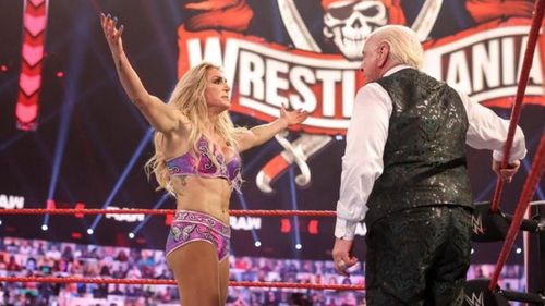 Charlotte Flair and Ric Flair