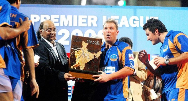 Rajasthan Royals won the inaugural edition of the IPL (Image Courtesy: wisden.com)