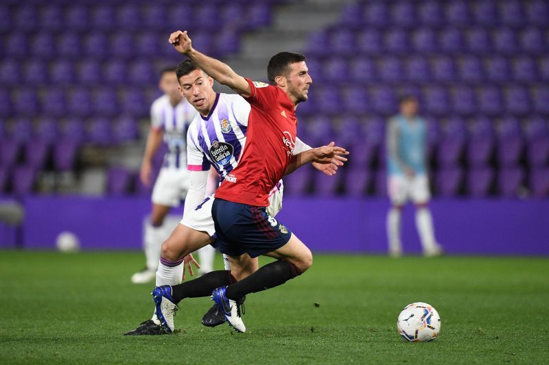 Real Valladolid take on Osasuna this weekend