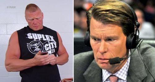 Brock Lesnar and JBL