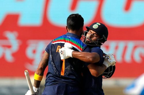 KL Rahul and Rishabh Pant powered India to 336/6 (Image credits BCCI)