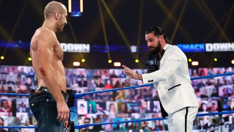 Seth Rollins and Cesaro will do battle at WrestleMania 37