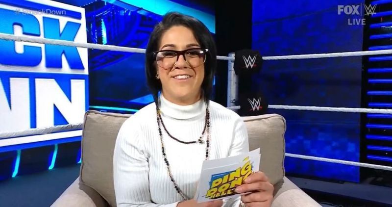 Bayley had an odd segment last week