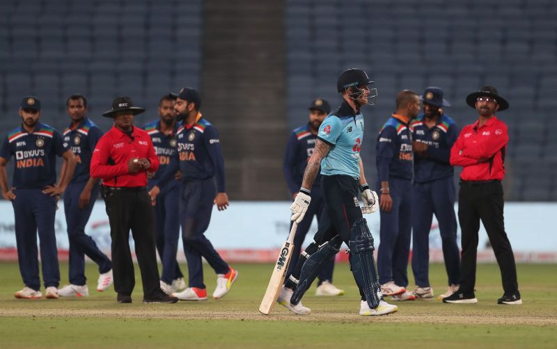 T Natarajan replaced Kuldeep Yadav in the Indian XI and dismissed dangerman Ben Stokes