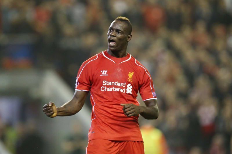 Mario Balotelli scored just one league goal in 14 games with Liverpool.