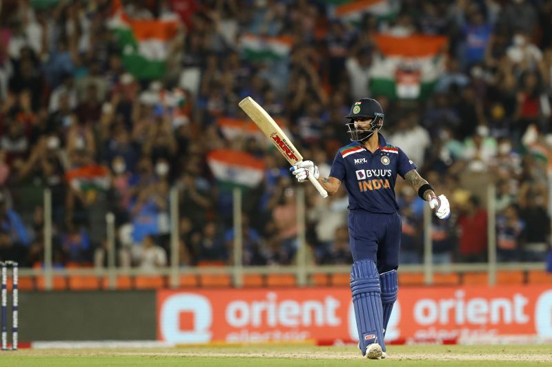 Virat Kohli shattered a number of records during the second T20I against England.