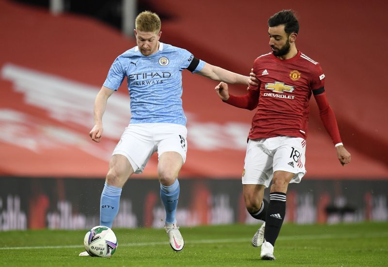 Two elite midfielders will go head-to-head on Sunday when Manchester United face Manchester City.