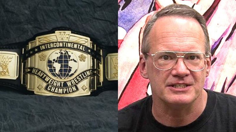 WWE IC title and Jim Cornette.