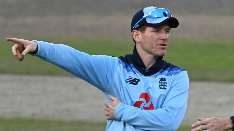 England captain Eoin Morgan is batting at No. 5