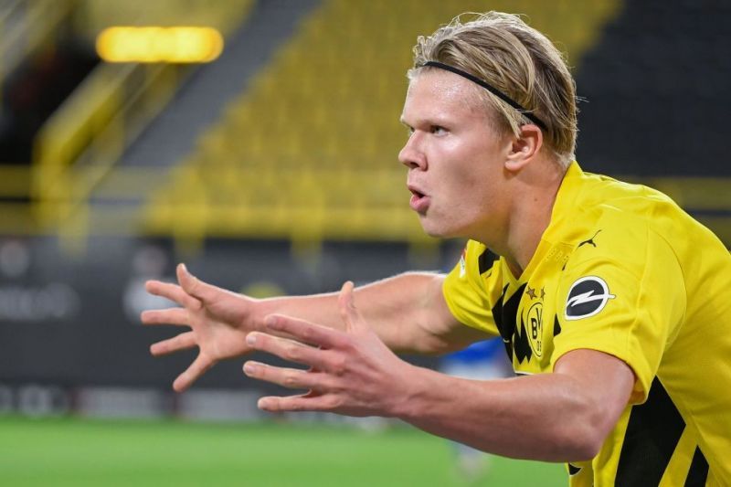 Chelsea have been linked with Borussia Dortmund forward Erling Haaland.