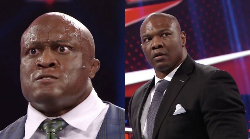 Bobby Lashley and Shelton Benjamin on WWE RAW