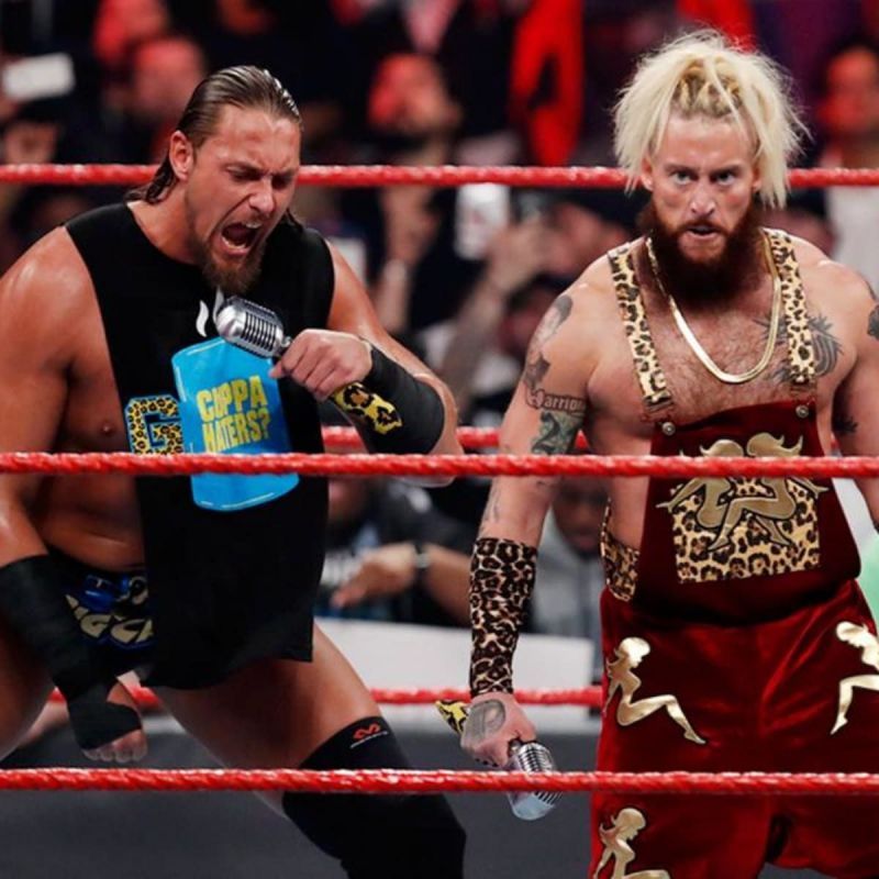 Big Cass and Enzo Amore in WWE