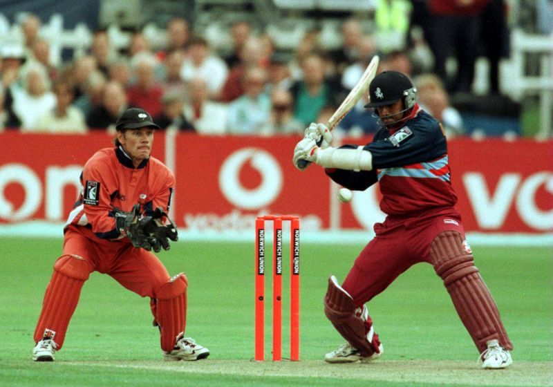 Rahul Dravid batting for Kent