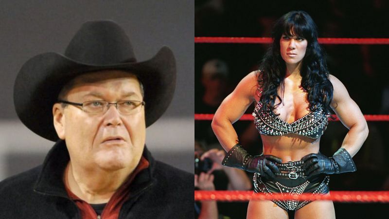 Jim Ross and Chyna.
