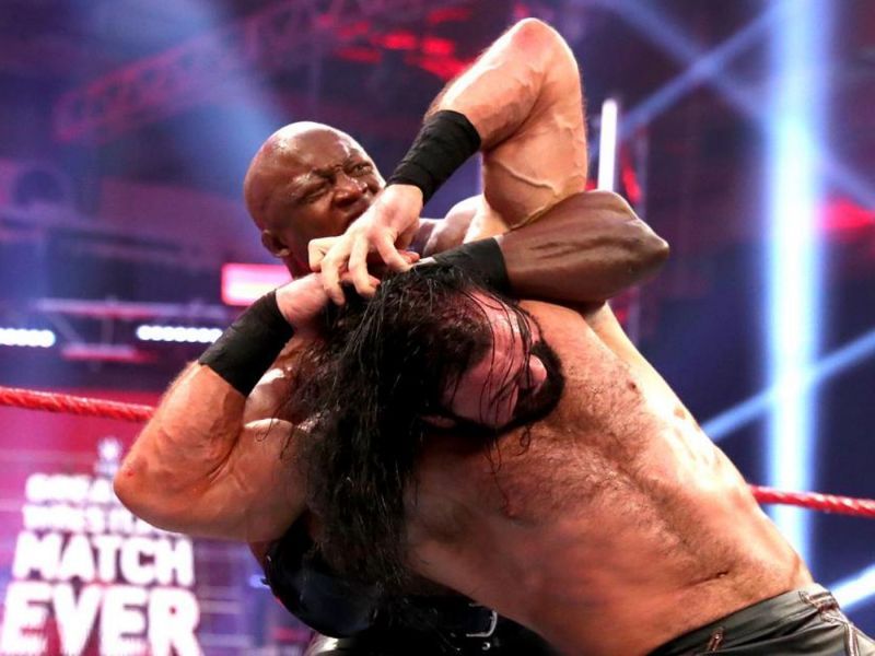 Bobby Lashley and Drew McIntyre in WWE