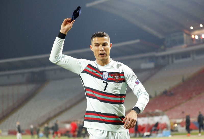 Serbia v Portugal - Cristiano Ronaldo was furious with the referees