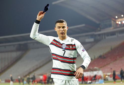 Serbia v Portugal - Cristiano Ronaldo was furious with the referees