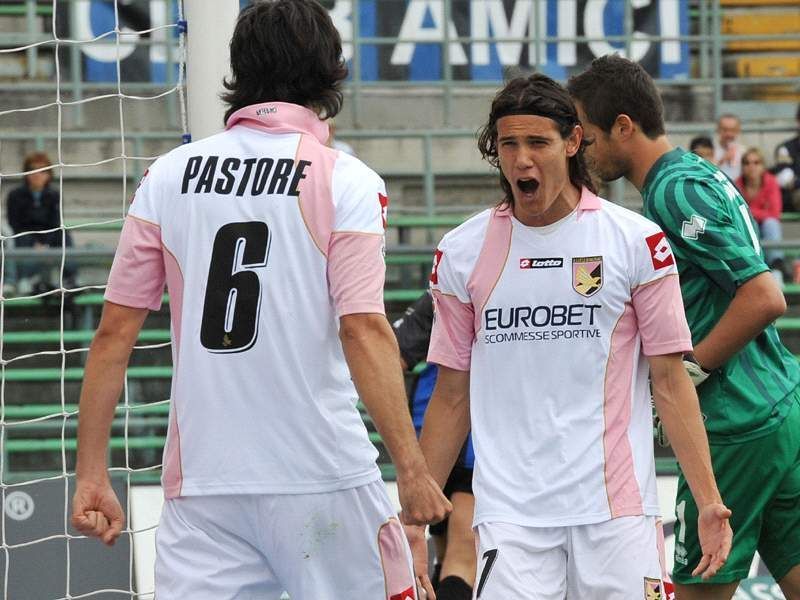 Javier Pastore and Edinson Cavani