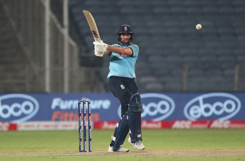 Dawid Malan in action during the ODI series against India.