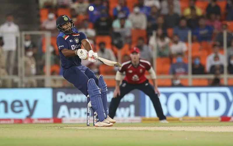 Rishabh Pant&#039;s reverse scoop against Jofra Archer (PC: Twitter)