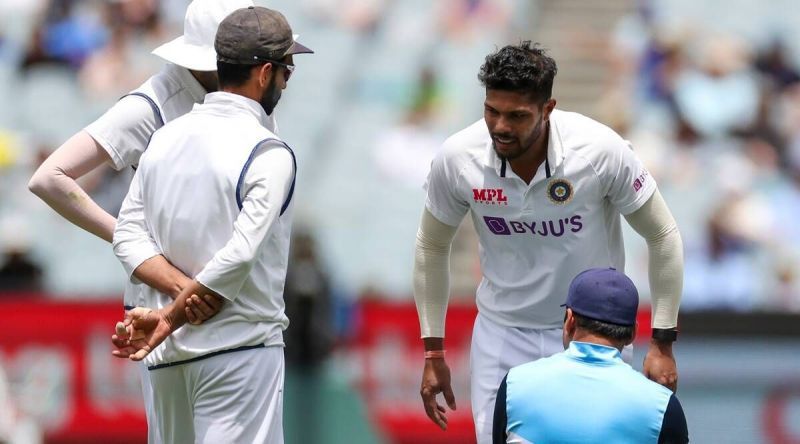Umesh Yadav had injured his calf muscle during the 2020 Boxing Day Test.