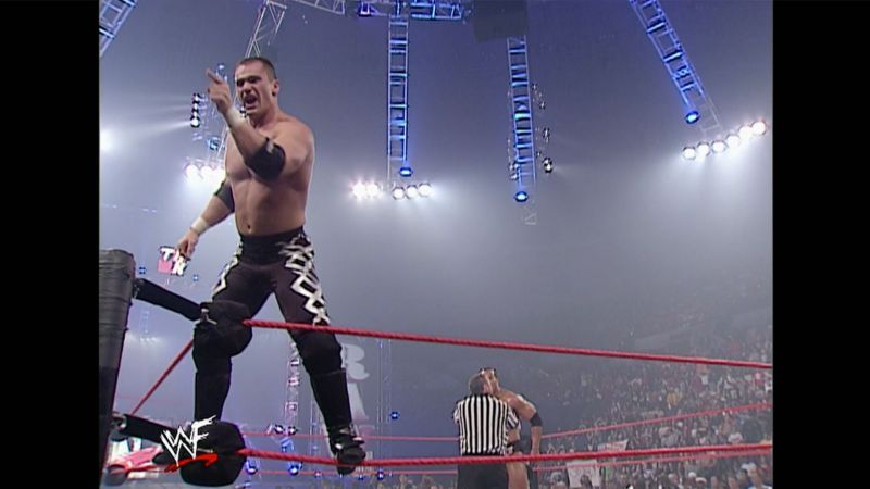 Lance Storm scored a shock count-out victory over The Rock on RAW in 2001