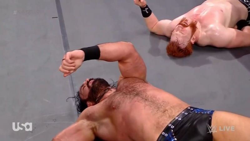 Sheamus and Drew McIntyre on WWE RAW