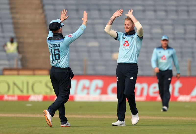 Ben Stokes got three wickets in the first ODI.