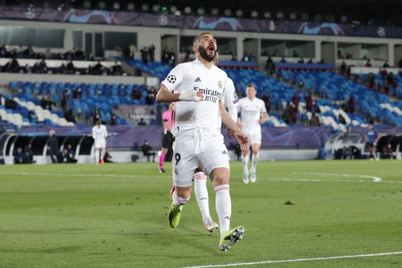 Karim Benzema scored the opening goal for Real Madrid