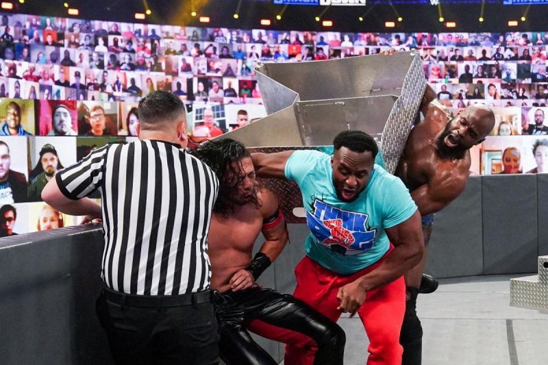 Big E would like to have a word with Crews