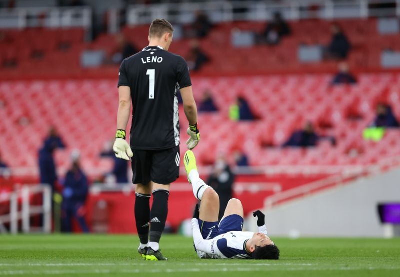 Son Heung-Min suffered a muscular injury.